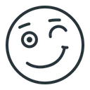 Free Emoji Positive Smiley Icône