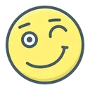 Free Emoji Positive Smiley Icône