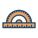 Free Winkelmesser Messen Instrument Symbol