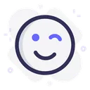 Free Winking  Icon