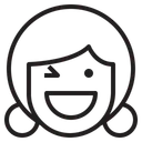 Free Winking Man Emotion Icon