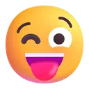 Free Face With Tongue Icon