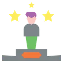 Free Winner Leader Business Leadership Icon