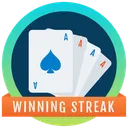 Free Winning Streak Badge Poker Reward Marker Icon