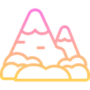 Free Winter Snow Mountain Icon