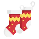 Free Weihnachten Socke Kleidung Symbol