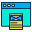 Free Web Website Wireframe Icon