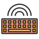 Free Wireless Keyboard Keyboard Wireelss Icon