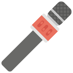 Free Wireless Mic Icon Download in Flat Style