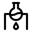 Free Heizung Chemie Kolben Symbol