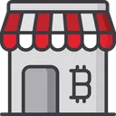 Free Bitcoin Market Market Cryptocurrency Icon
