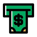 Free Withdrawal Atm Cash Icon