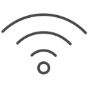 Free WLAN Internet Einrichtungen Kostenloses Internet Symbol