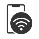 Free WLAN Smartphone Handy Icon