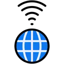 Free Browser WLAN Verbindung Symbol