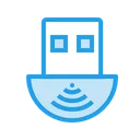 Free WLAN Adapter Empfanger Symbol