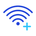 Free WLAN hinzufügen  Symbol