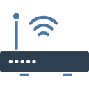 Free WLAN Router WLAN Modem WLAN Signale Symbol