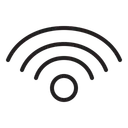 Free WLAN-Signal  Symbol