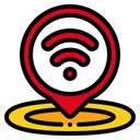 Free WLAN-Standort  Symbol