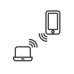 Free WLAN verbinden  Symbol