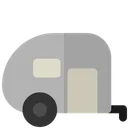 Free Wohnwagen  Symbol