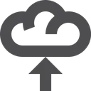 Free Cloud Hochladen Symbol