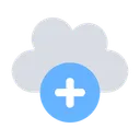 Free Cloud hinzufügen  Symbol