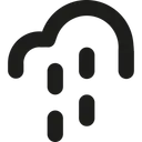 Free Wolke Regen Symbol