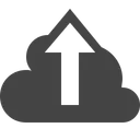 Free Cloud Hochladen Symbol