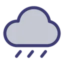 Free Wolke regen  Symbol