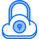 Free Cloud Sperre Cloud Sicherheit Cloud Symbol