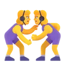 Free Wrestling Color Icon