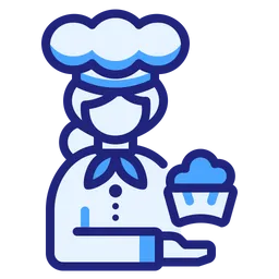 Free Woman Cook  Icon
