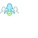 Free Woman Verify Check Icon