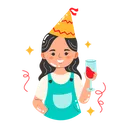 Free Woman party  Icon