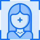 Free Frame Woman Photographer Icon