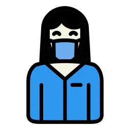 Free Woman Ware Mask  Icon