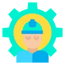 Free Worker Employee User Icon