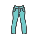 Free Womans Jeans Icon