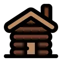 Free Wood Cabin  Icon