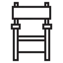 Free Wood chair  Icon