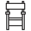 Free Wood Chair Chair Seat Icon