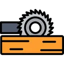 Free Wood Cutter Cutter Cutter Tool Icône