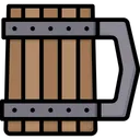 Free Wooden Mug Mug Viking Icon