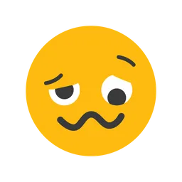 Free Woozy Face Emoji Icon