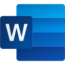Free Word Office 365 Logo Icon