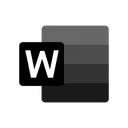 Free Word Office Microsoft Icon
