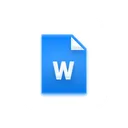 Free Word Big Sur Icon