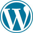 Free Wordpress Blue Logo Icon